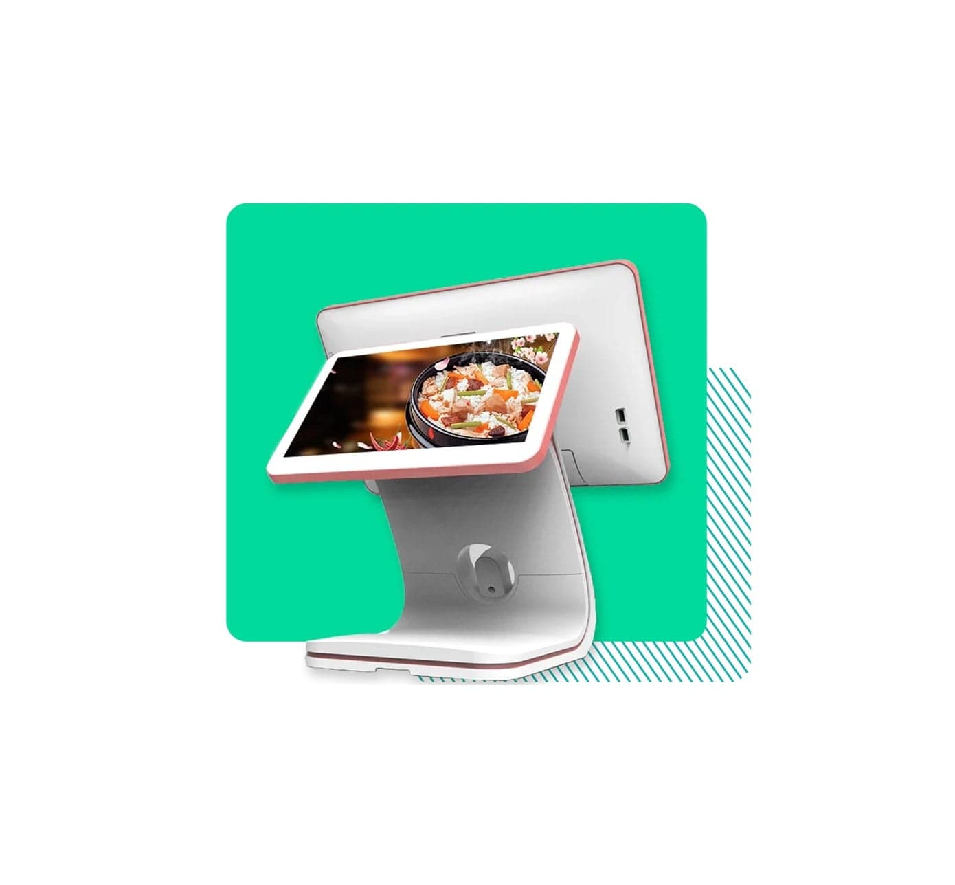 Equipo POS All-in-One AndesPOS con pantalla doble